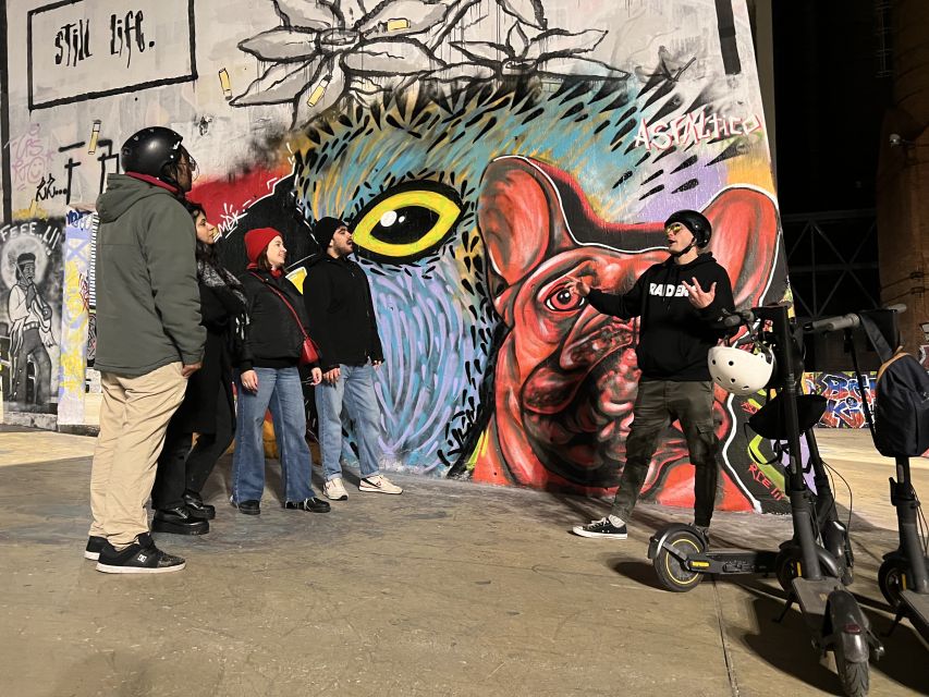 Barcelona: Graffiti E-Scooter Tour - How the route blends major landmarks with secret spots