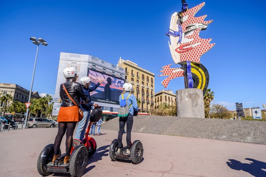 Barcelona Grand 2-Hour Segway Tour - Rolling along the coast: Vila Olimpica, Olympic Port, and La Barceloneta