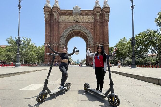 Barcelona Guided 2 hour E-Scooter Tour - A 2-hour Barcelona loop that feels efficient, not rushed