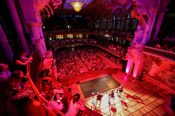 Barcelona Guitar Trio & Dance at the Palau de la Musica - Tickets in hand, voucher exchange, and avoiding last-minute stress