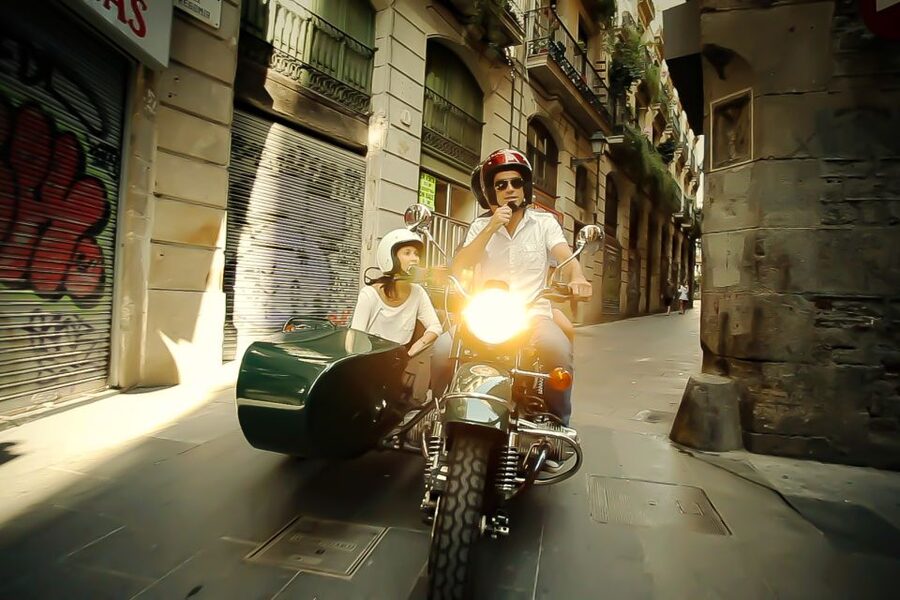 Barcelona: Half Day Tour on Sidecar Motorcycle - Price and value: what $194 per person gets you