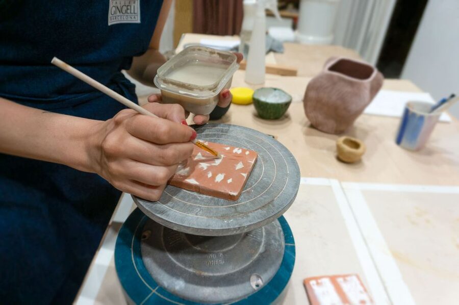 Barcelona: Handmade Ceramic Tiles Workshop - Key moments worth your time