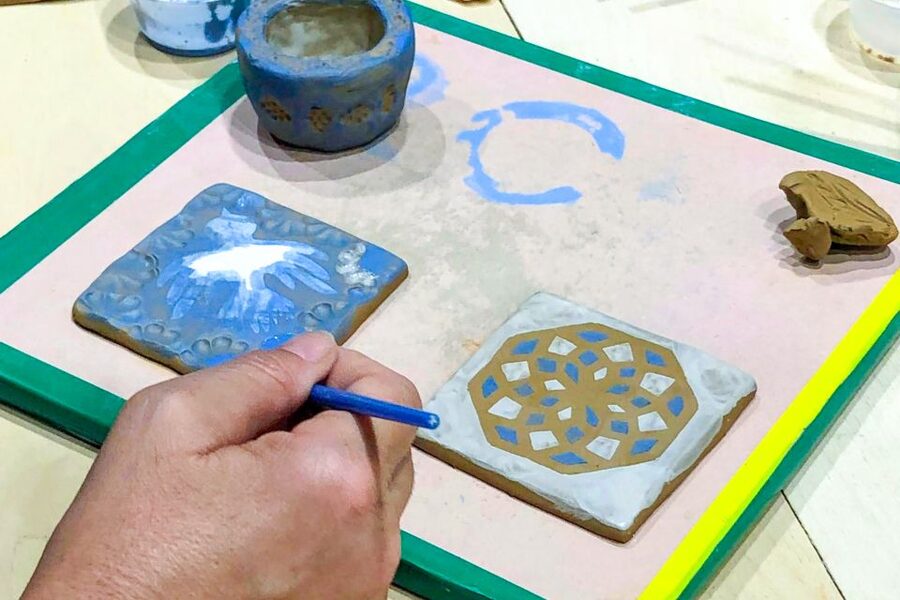 Barcelona: Handmade Ceramic Tiles Workshop - The workshop atmosphere: calm, supportive, and actually fun