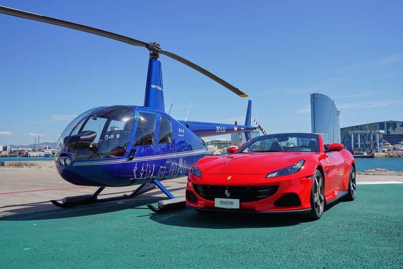 Barcelona: Helicopter and Supercar Driving Experience - What the Barceloneta Driving Route Feels Like