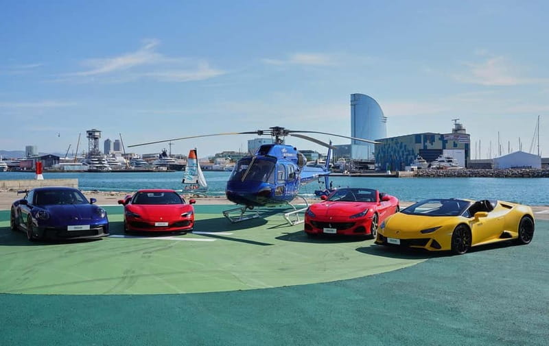 Barcelona: Helicopter and Supercar Driving Experience - Car Choice and Instructor Guidance