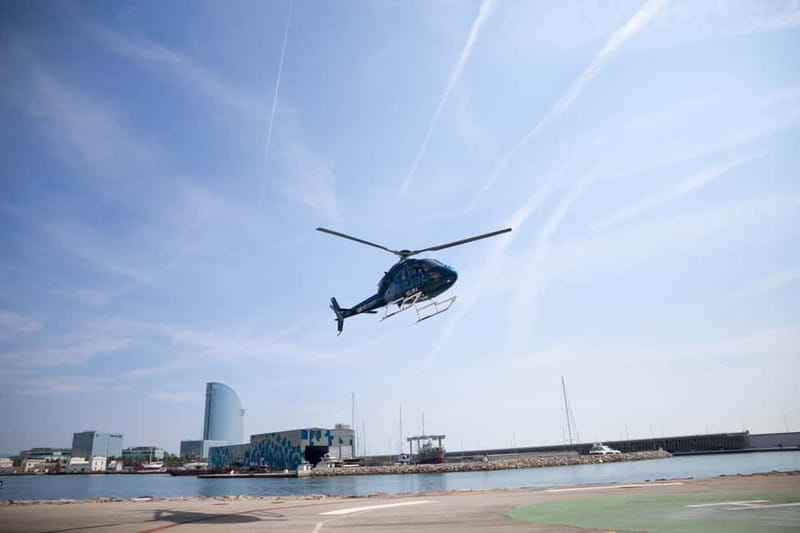 Barcelona: Helicopter Flight & Heliport Boat Transfer - What the On-Board Guide Does (and What You Should Expect)