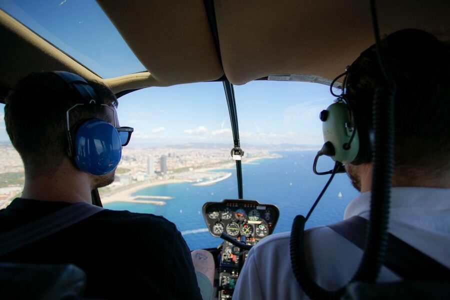Barcelona: Helicopter Flight with Optional Yacht Cruise - The real schedule: two departure points and timing that can shift