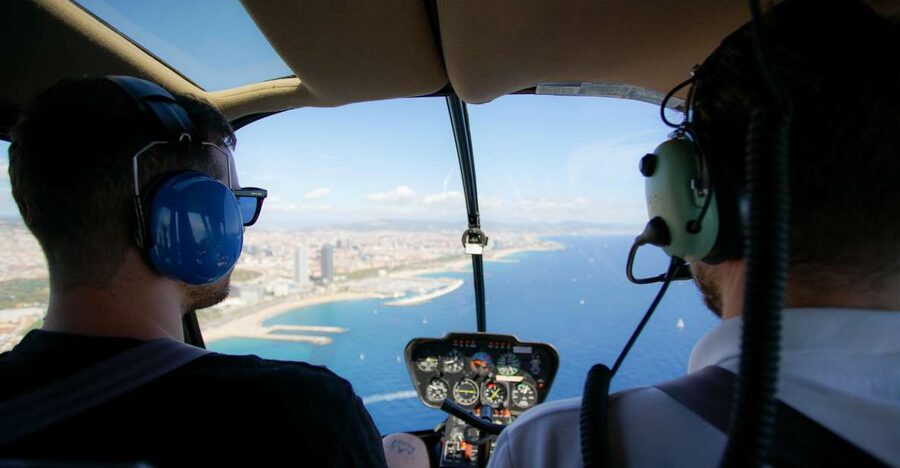 Barcelona: Helicopter Flight with Optional Yacht Cruise - Helicopter options: 7 to 12 minutes, plus the Monserrat private upgrade