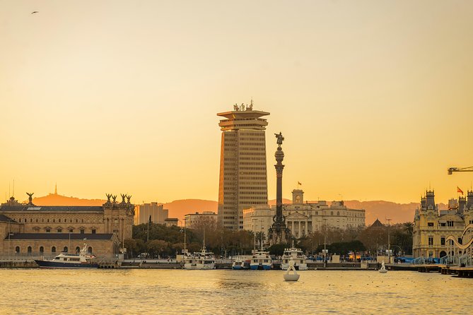 Barcelona Helicopter, Sailboat & Old Town Private Walking Tour - The helicopter flight over Old Town, Barceloneta, and the Olympic Port