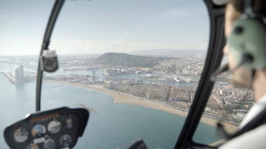 Barcelona: Helicopter Tour - What the Flight Feels Like Up There (Yes, You Can Hear the Radio)