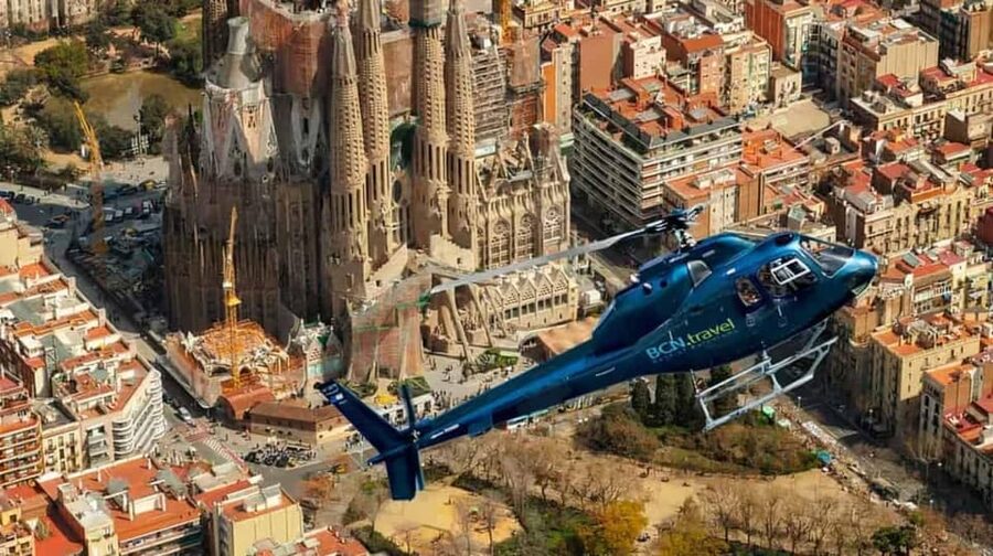 Barcelona: Helicopter Tour - Pick Your Route: 7 Minutes vs 12 Minutes Over Barcelona