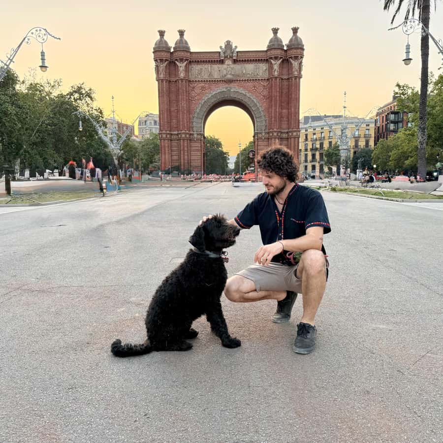 Barcelona: Hidden Gems Walking Tour with a Local & Dog - Starting at Plaça Nova, a tour that begins with the right mood