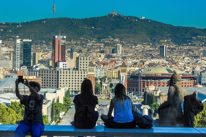Barcelona Highlights & Sagrada Familia Tour: Priority Access - Montjuïc Hill views and the Olympic setting