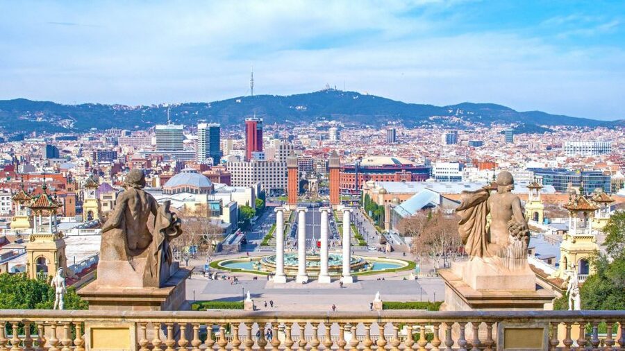 Barcelona Highlights Small Group Half-Day Tour with Pickup - Montjuïc and the Olympic-era hits: Barcelona’s view deck with context