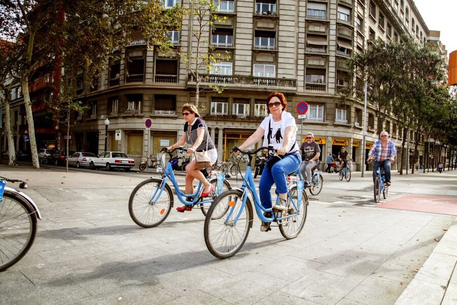 Barcelona Historical 3-Hour Bike Tour - From Carrer de la Marquesa to Pla de Palau: the ride sets your bearings fast