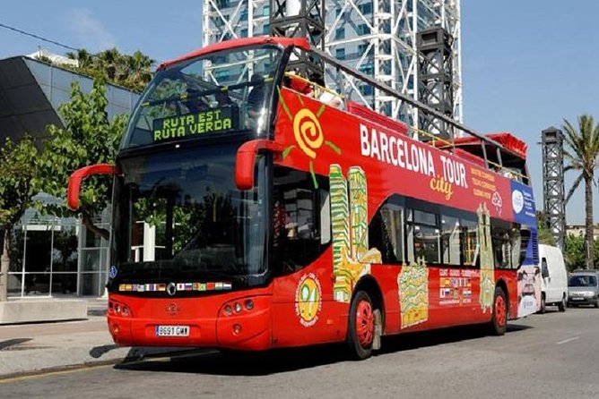 Barcelona Hop on Top City Tour - Entering The Route From Estació de Sants