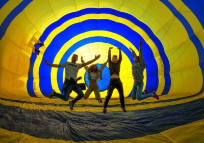 Hot Air Balloon Ride with Optional Transportation