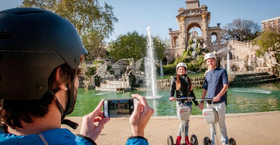 Barcelona Insiders Segway Tour 1.5h - Arc de Triomf to Passeig de Lluís Companys, where the tour finds momentum