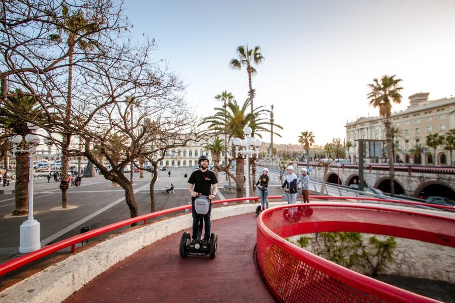 Barcelona Insiders Segway Tour 1.5h - The Columbus Memorial, big views and the story behind the setting