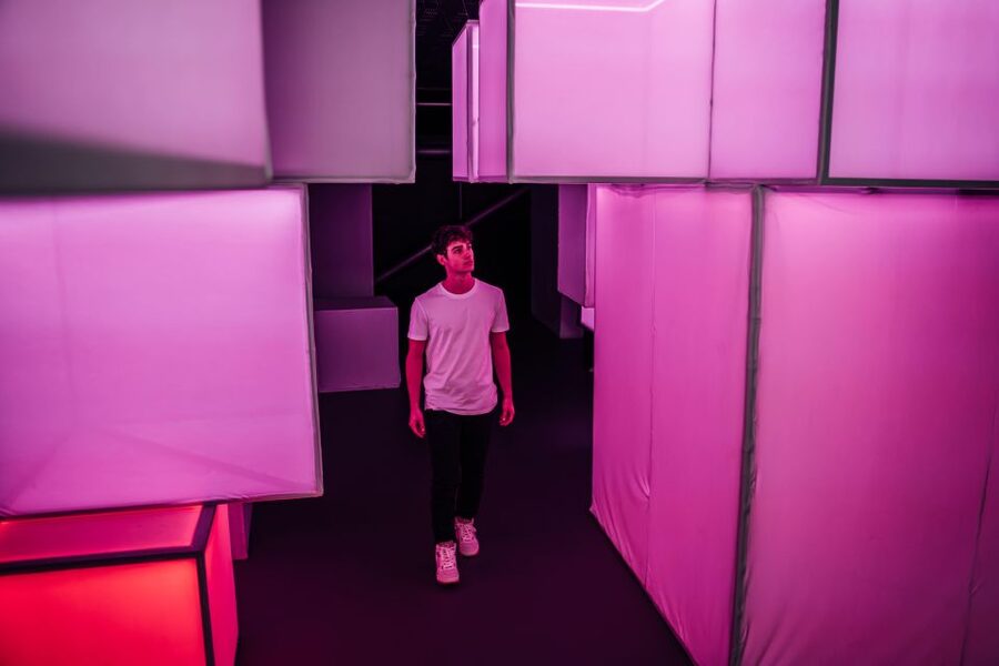 Barcelona: Interactive Art Installation by IKONO - The ball pit and the best sensory moments