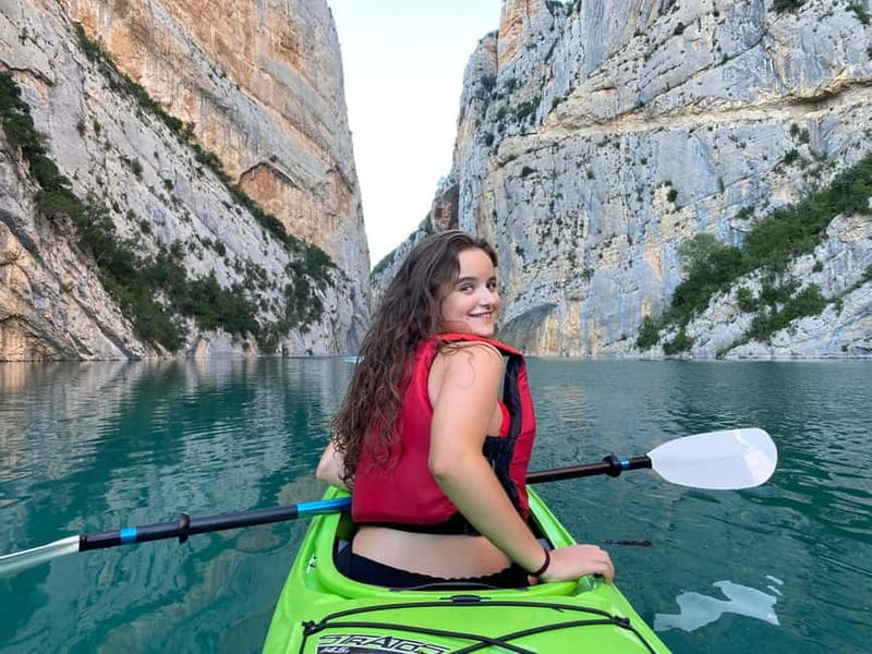 Barcelona: Kayak rental in the Mont-rebei gorge - Why the Congost de Mont-rebei works so well from a kayak