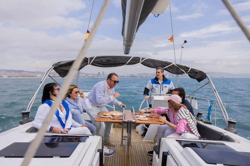 Barcelona: Luxury Sailing Experience from Port Olimpic - Getting on board at Moll de la Marina, 15