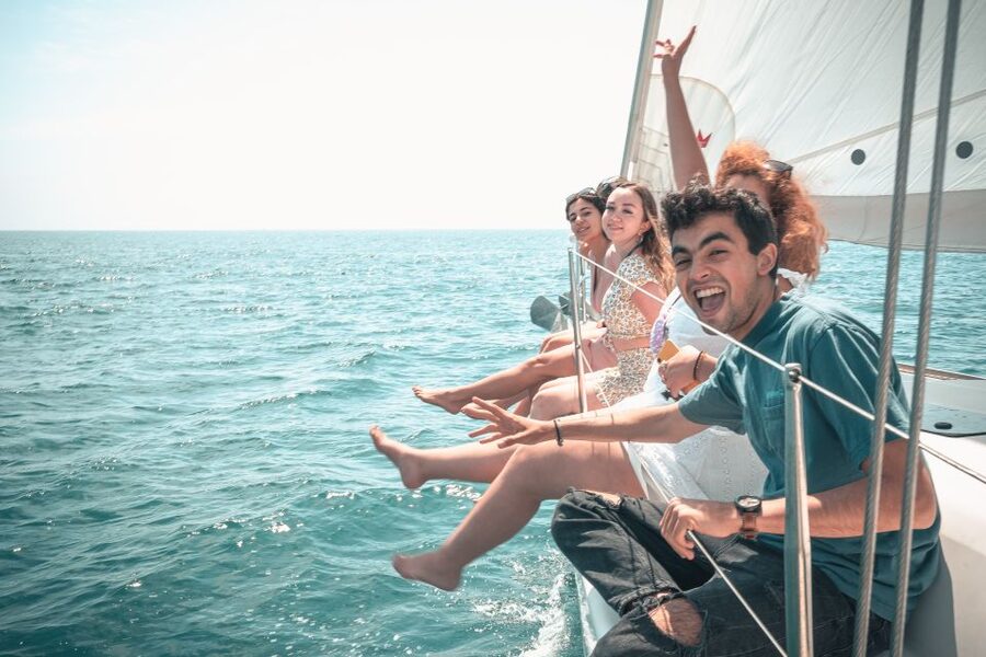 Barcelona: Midday or Sunset Sailing with Open Bar and Snacks - Private charter or shared small-group cruise