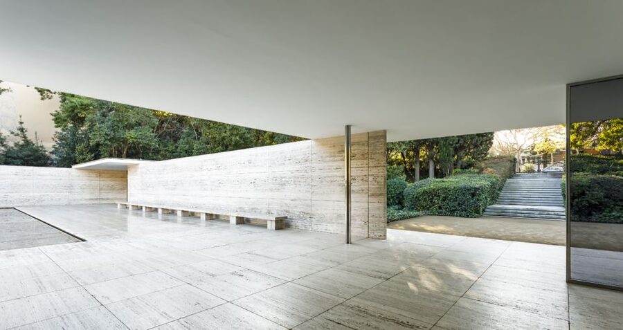 Barcelona: Mies van der Rohe Pavilion Ticket and Audio Guide - Materials with a long reach: where the palette comes from