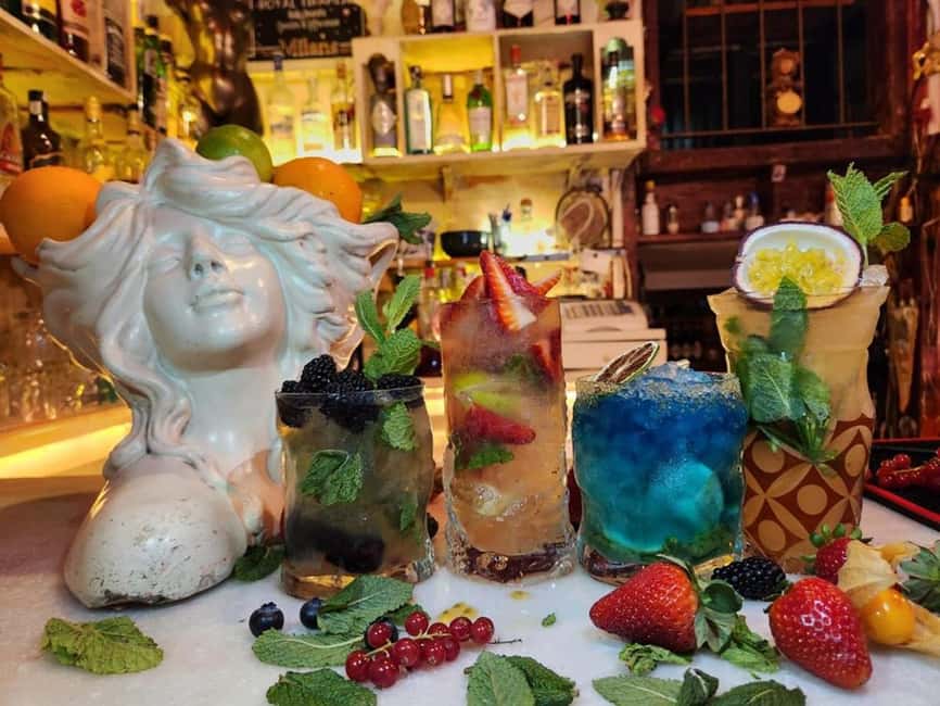 Barcelona: Mojito Tasting Experience & Tapas with Mixologist - Four mojitos, four flavor personalities