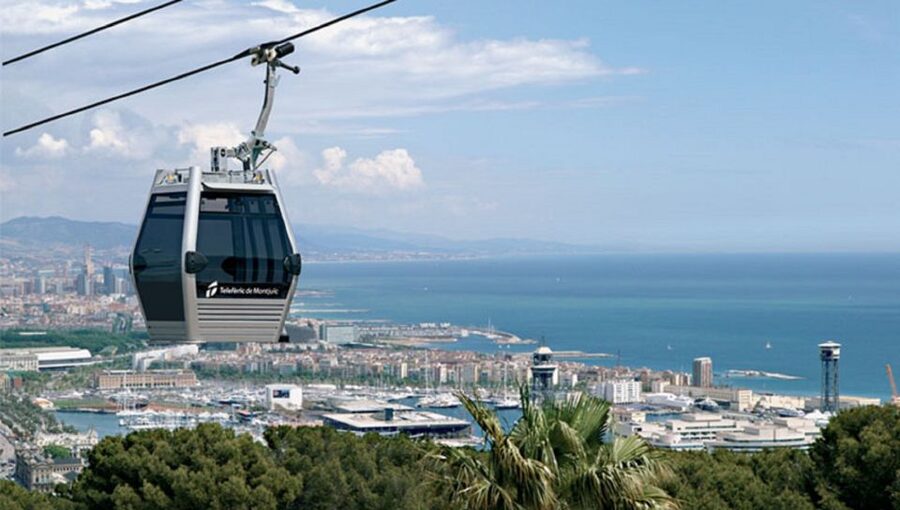 Barcelona: Montjuïc Cable Car Ticket with Audio Guide - Montjuïc Cable Car voucher, zero meeting point, and where you start
