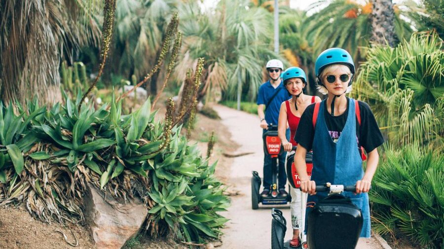 Barcelona: Montjuïc Guided Segway Tour - From Roman wall to the harbor views