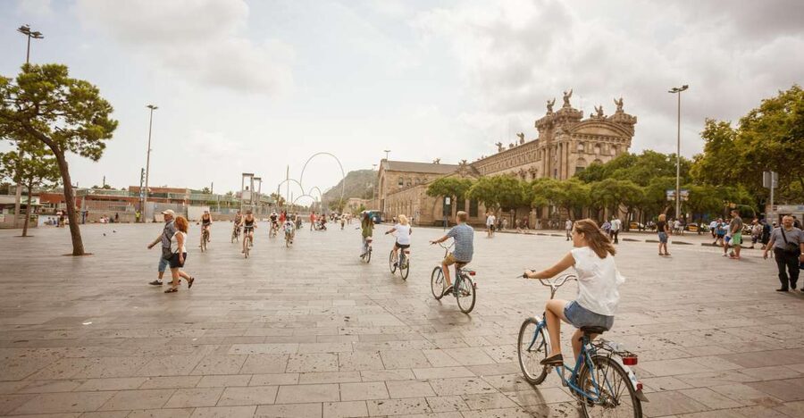 Barcelona Montjuic Three-Hour Bike Tour - Joan Miró Foundation Rest Stop and Miramar Viewpoint