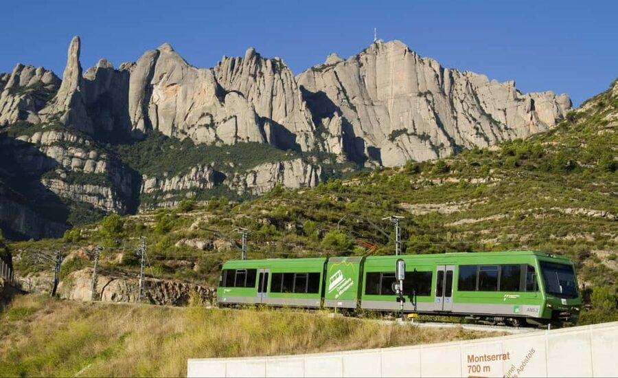 Barcelona: Montserrat, Black Madonna, Rack Railway & Liquors - Montserrat, the sacred mountain above Barcelona
