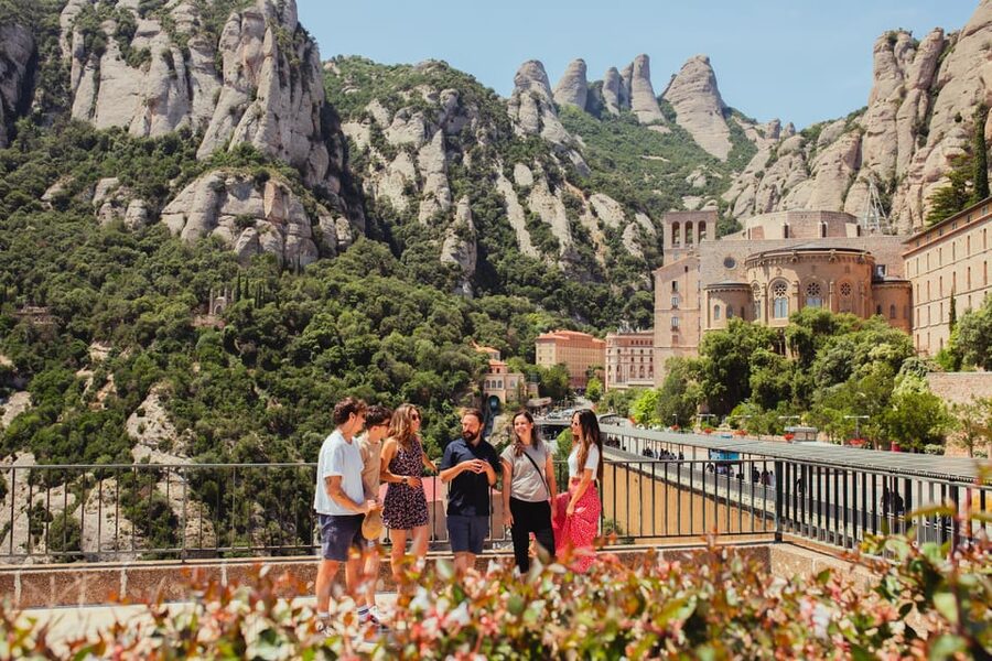 Barcelona: Montserrat with Winery, Lunch, and Train Options - Oller del Mas winery: the 10th-century castle stop that wins people over