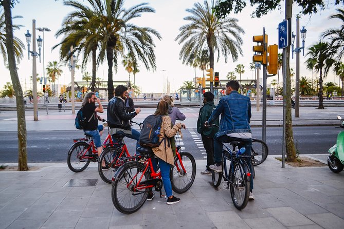 Barcelona Night Bike Tour with Local Tapas and Cava Stop - Route Highlights From Ciutat Vella to Sant Pau del Camp