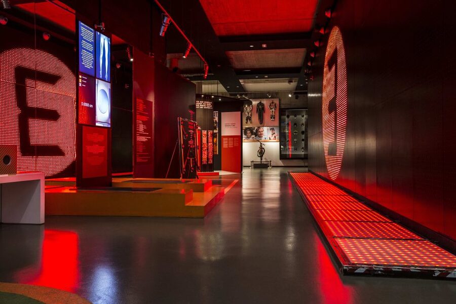 Barcelona: Olympic and Sport Museum – Sports Experience - Idols space: trophies, milestones, and shoe comparisons