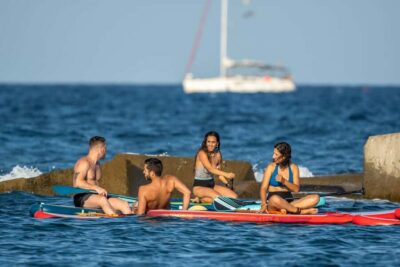 Paddlesurf Rental Barceloneta beach (75min)