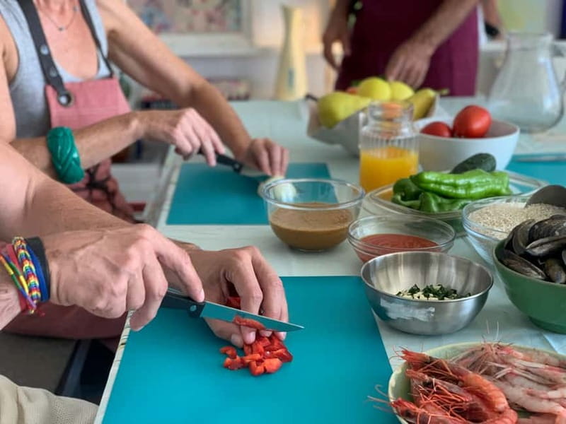 Barcelona: Paella Seafood Master Cooking Class with Sangria - Key highlights you will care about most