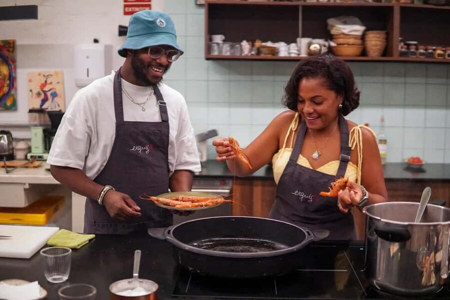 Barcelona: Paella & Tapas Cooking Class with Sangria - Seafood Paella: What You Learn and Why It Matters