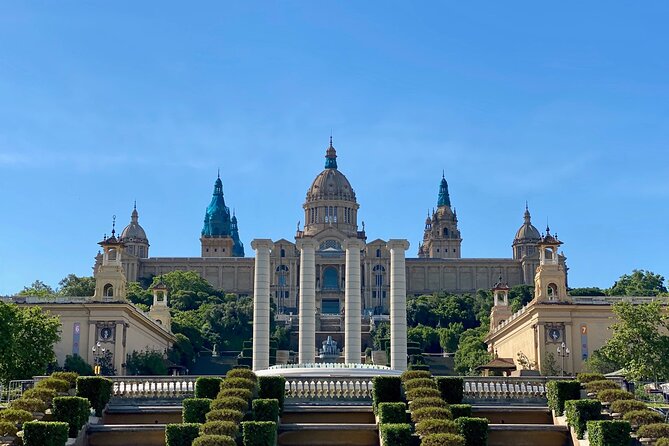 Barcelona Panoramic Walking Tour - Discover Montjuic - Starting at the German Pavilion of 1929: Bauhaus Details to Notice