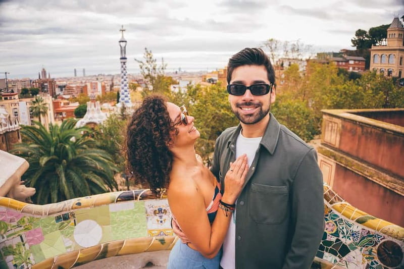 Barcelona: Park Guell Photoshoot - Meeting Outside Amanita Gift Shop, Then Into Park Guell