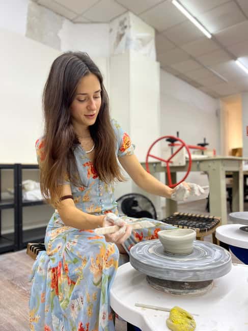 Barcelona: Pottery Wheel Class for Beginners - Inside a Central Barcelona ceramics studio