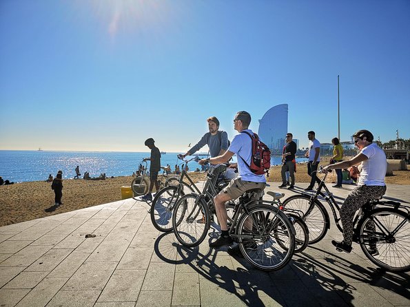 Barcelona: Private Bike/eBike Tour & Sagrada Familia Tickets - Casa Milá and Casa Batlló, quick guided visits that still feel informative
