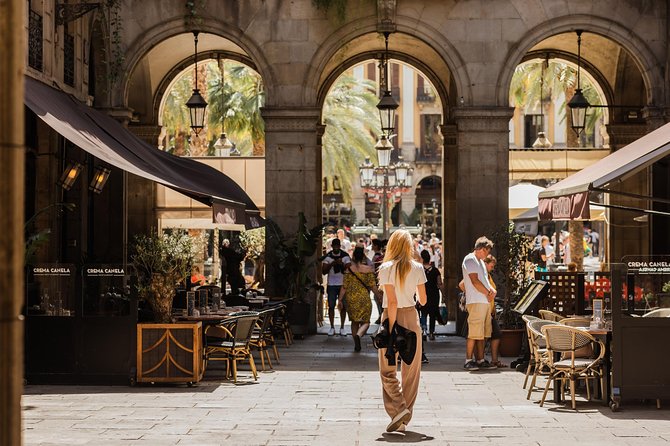 Barcelona Private Custom Tour with a Local, Icons & Hidden Gems - Temple of Augustus in the Gothic Quarter, plus Roman remains underfoot