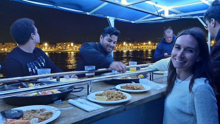 Barcelona: Private Evening Cruise with Dinner and Drinks - Sailing conditions: one small consideration that affects comfort