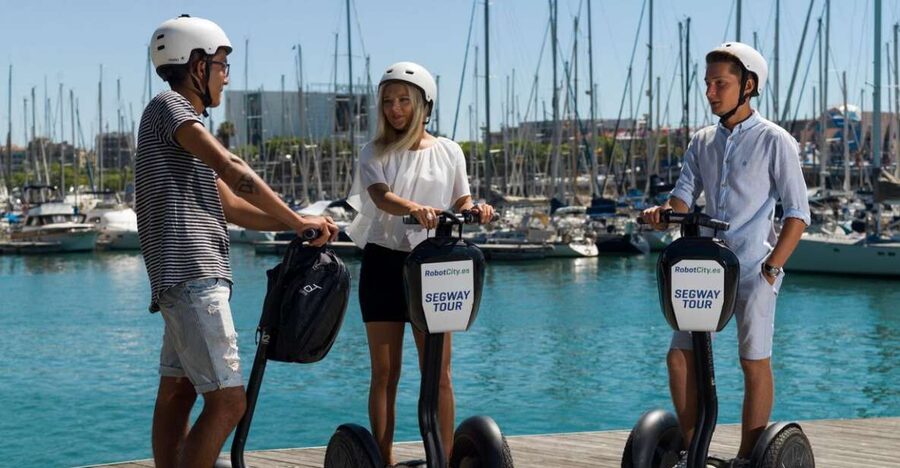 Barcelona: Private Gaudi Guided Segway Tour - Barceloneta Central Beach to the Harbor Mood