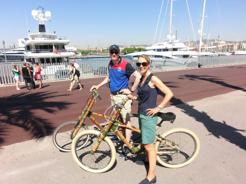 Barcelona: Private Highlights Tour by Bamboo Bicycle - The Core Ride: Old Port, Barceloneta Beach, and the Olympic Village Feel