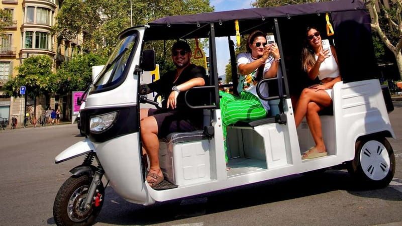 Barcelona: Private Hop-On Hop-Off Lion Tuk Tuk Tour - Key things to know before you go