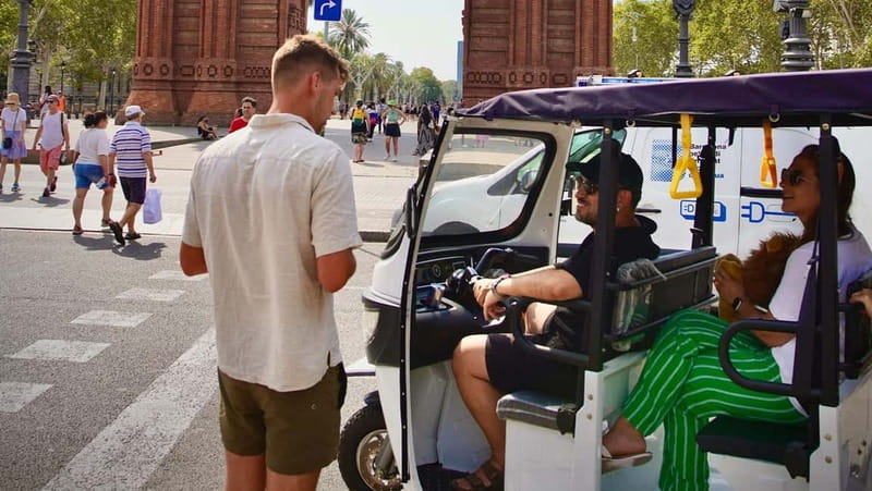 Barcelona: Private Hop-On Hop-Off Lion Tuk Tuk Tour - Private tuk tuk in Barcelona, why it actually feels better