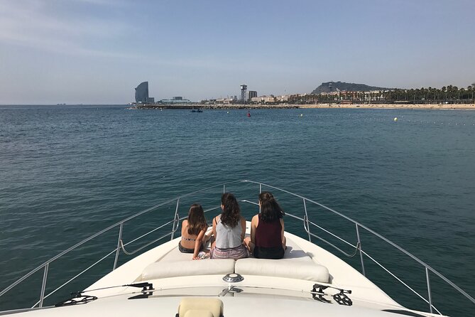 Barcelona Private Luxury Motor Yacht Sunset Cruise with Drinks - Sagrada Família from the sea: the panoramic payoff